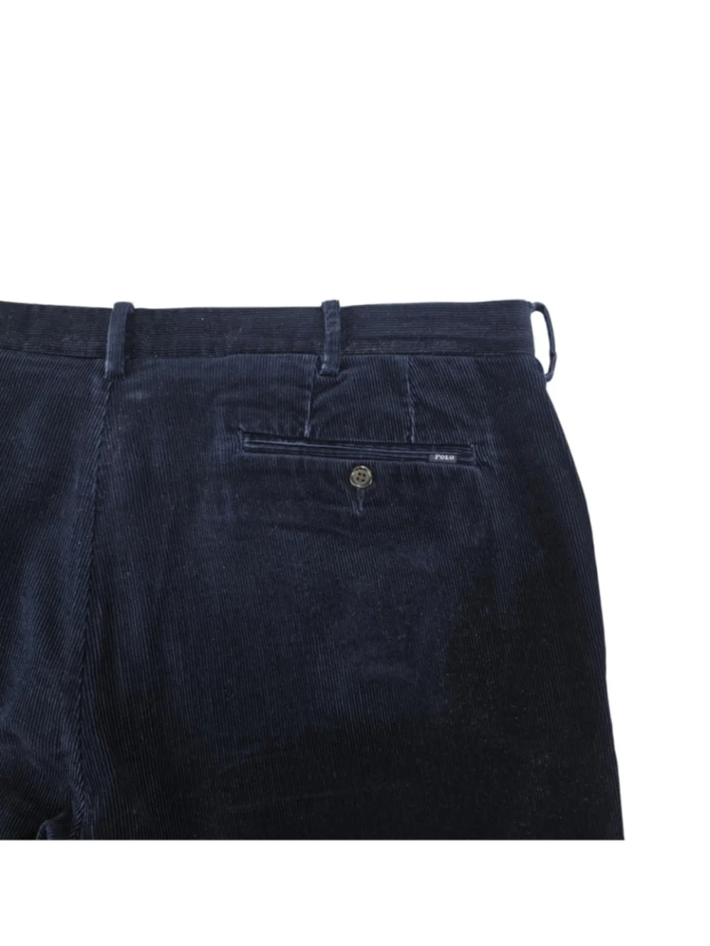 Polo Ralph Lauren Stretch Classic Fit Corduroy Pants Mens 38x30 Navy Cotton